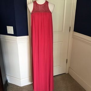Belle Badgley Mischka maxi dress sz 10